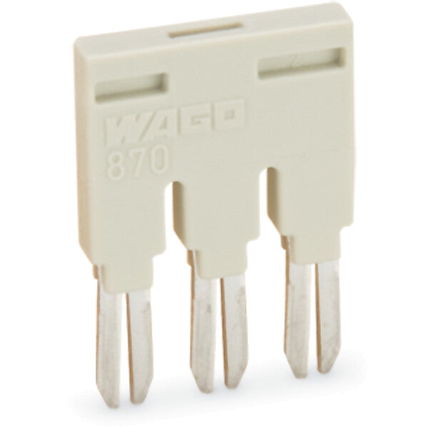 WAGO Kammbrücker 3-fach 18A lgr 870-403